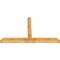 Ekena Millwork Portland Rough Sawn Timber Gable Bracket, Western Red Cedar, 96"W x 56"H x 6"D x 6"F, 14/12 Pitch GBW096X56X0606POR00RWR - alternate 4